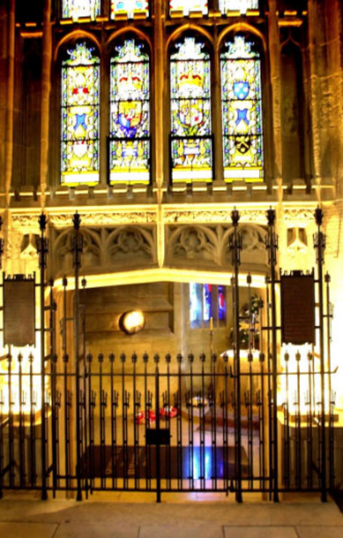 IN BEELD. VI Memorial Chapel dit is de laatste rustplaats van