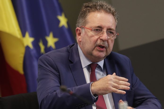 Le Ministre-Président bruxellois, Rudi Vervoort