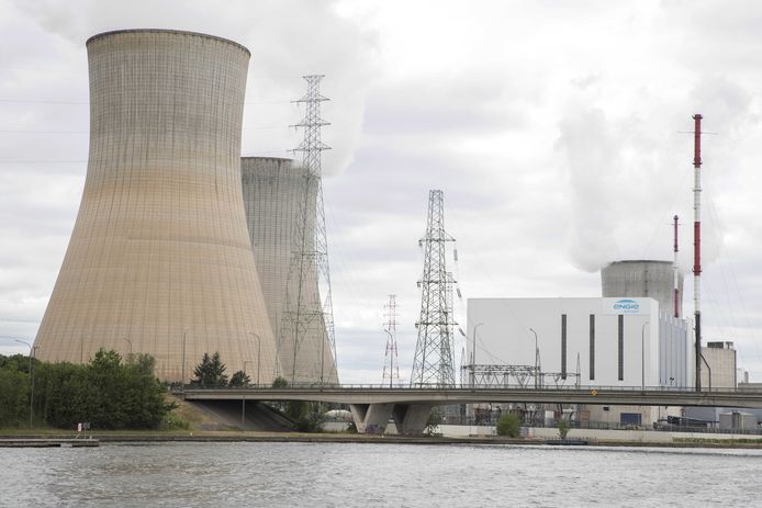 De kerncentrale van Tihange (Hoei) in de provincie Luik.