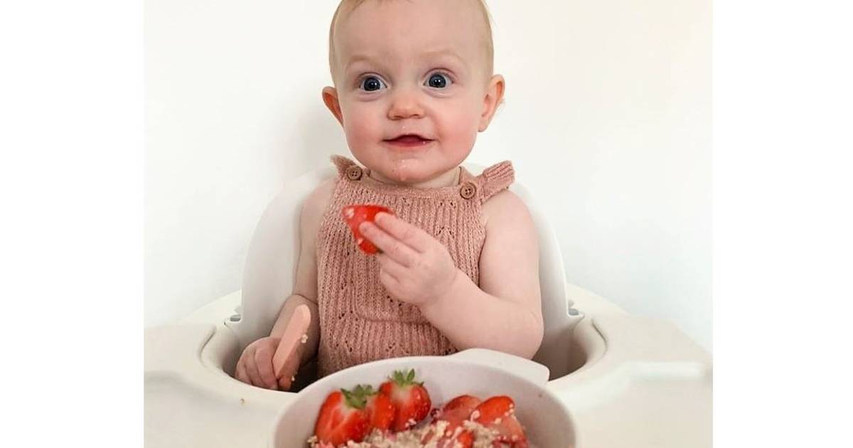 “Boterhammetje beu als ontbijt? Verwen jouw baby met havermout en fruit, gezond én lekker