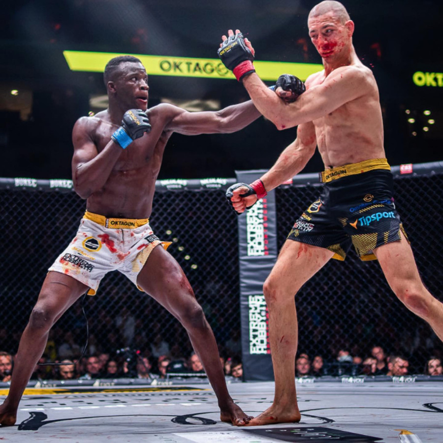 MMAfighter Keita Losene (23) half jaar geleden nog even in cel, nu
