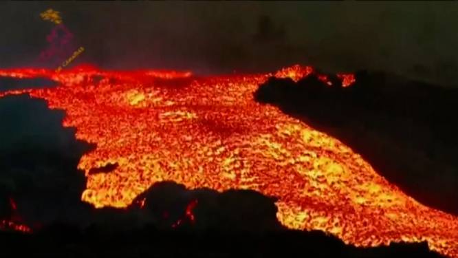 Einde vulkaanuitbarsting La Palma na zeven weken nog lang niet in zicht