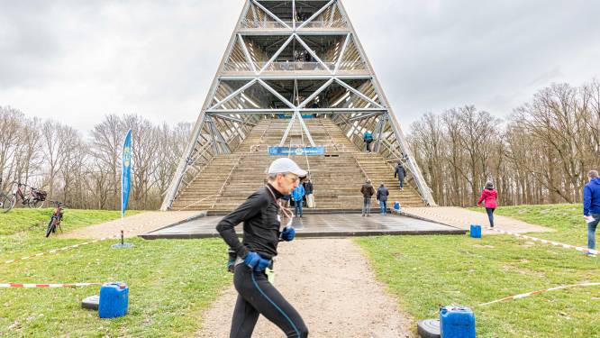 Pieken op Pompejus: zelfs met een pijnlijke rug de toren op voor het goede doel 
