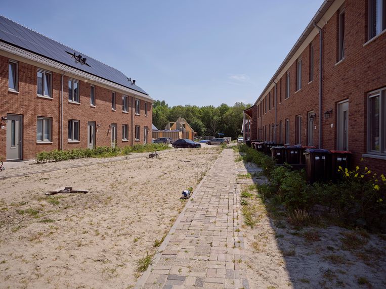 Nieuwbouw in Nobelhorst, Almere. Of woningbouw sneller van de grond komt dankzij overheidsgeld is onzeker, stelt de Algemene Rekenkamer. Beeld Lars van den Brink