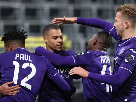 Une victoire qui fait du bien au moral pour Anderlecht, Verschaeren sort sur blessure