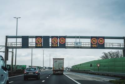 Zo goed als zeker: ook na ‘toeterprotest’ mogen truckers op viaduct van Gentbrugge niet sneller dan 70