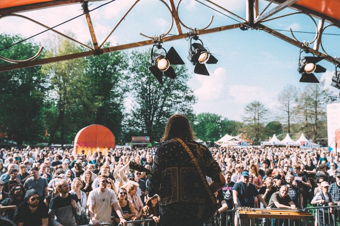 Jimmy Diamond op Bevrijdingsfestival Overijssel.