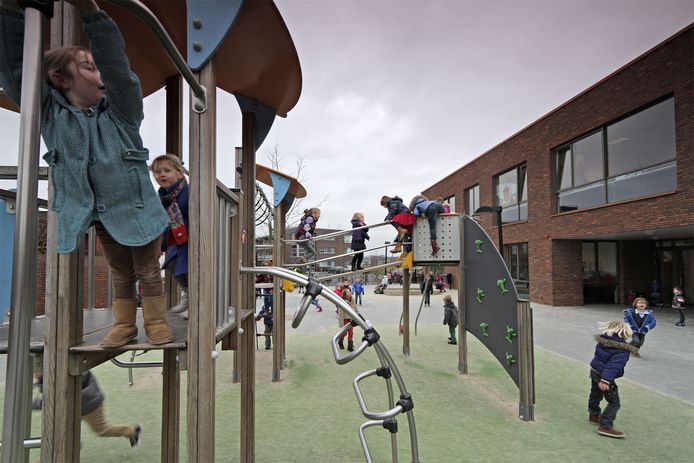 Het schoolplein van De Fonkeling.