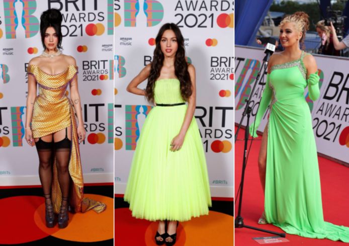 De rode loper van de Brit Awards.