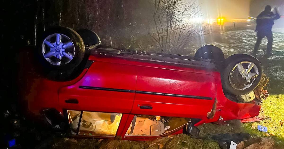 Code oranje vanwege gladheid: meerdere ongelukken op A1.