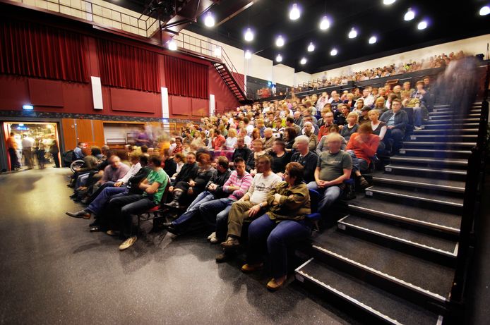 De theaterzaal van De Pas in Heesch.