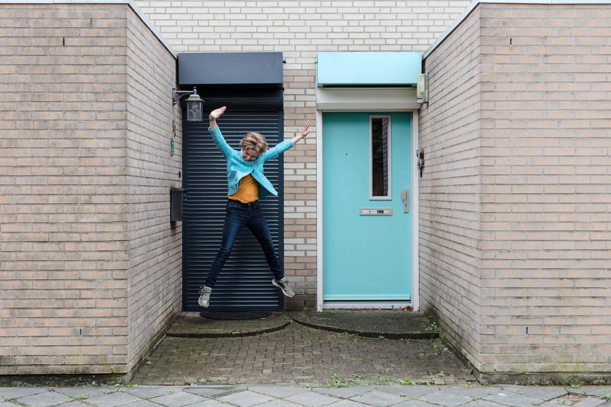 Floortje Thieleman: ‘Door te zingen kon ik mijn verdriet goed uiten, mijn liefde voor hem, de gevoelens over waar ik na zijn dood tegenaan liep.’ Beeld Lars van den Brink