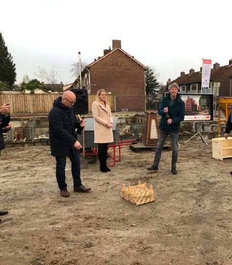 Startsein bouw dertig woningen in Stiphout