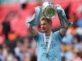 Kevin De Bruyne stak afgelopen zondag met Man City de FA Cup op zak.