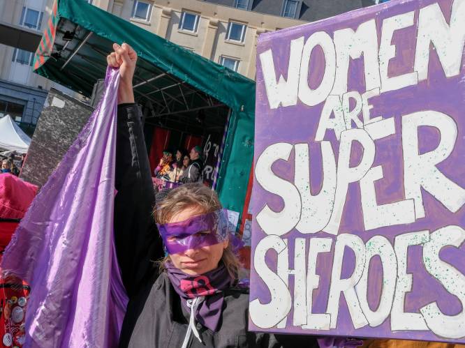 Internationale Vrouwendag: vrouwen komen op straat tegen ongelijkheid in Brussel, Antwerpen en Gent