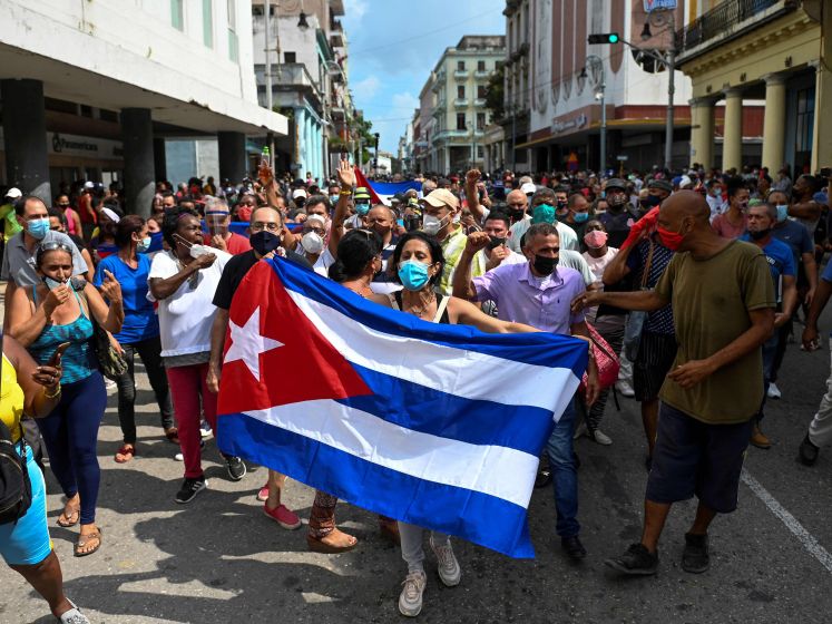 Opnieuw felle protesten in Cuba