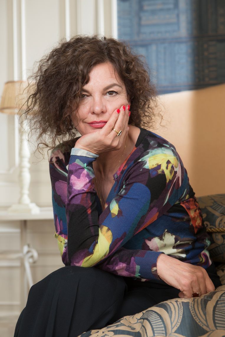 Hilde Van Mieghem nam in de discussie een standpunt in en werd daarom door de mangel gehaald. Beeld BELGAIMAGE