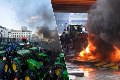 Parket vervolgt drie deelnemers van boerenprotest in Brussel