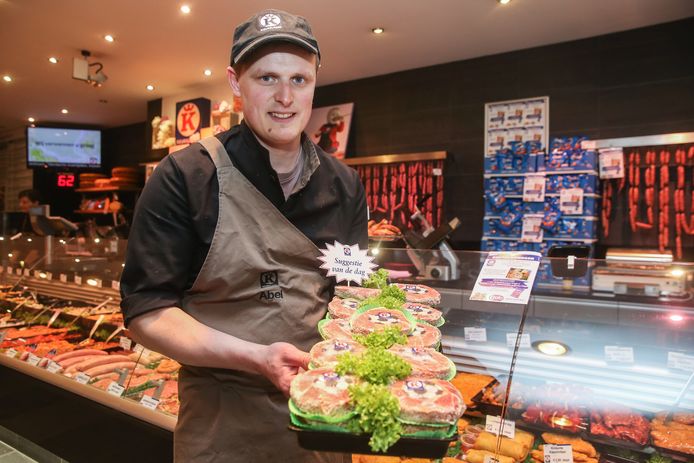 Robin Schelstraete van keurslagerij Abel.