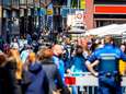 Drukte in de stad na heropenen terrassen, winkels en non-foodkramen: ‘1,5 meter afstand houden, kon nog’