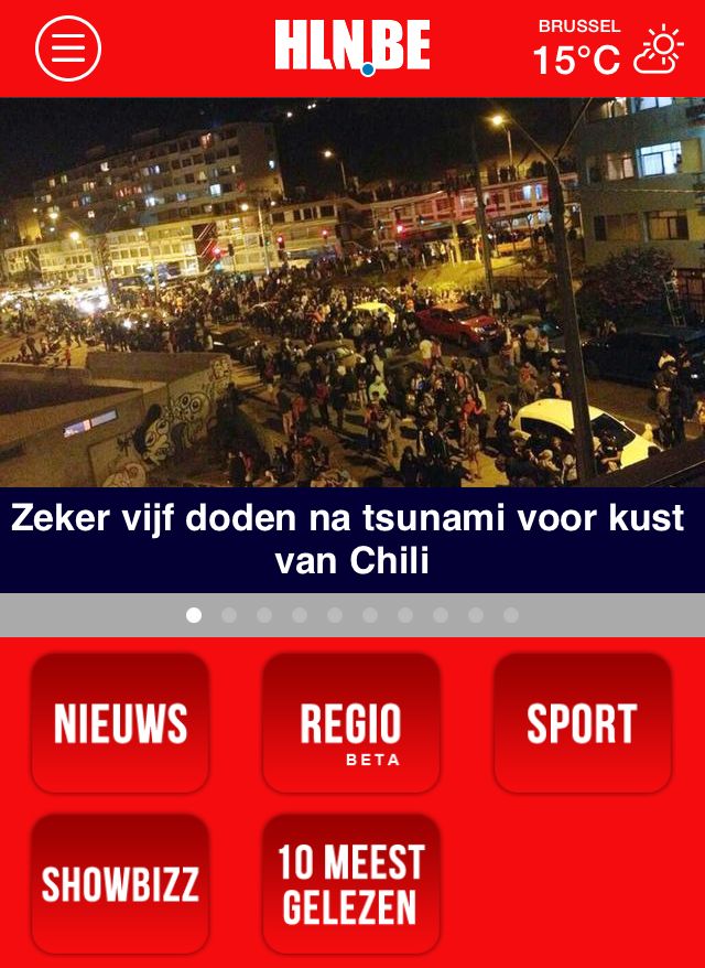 Onze Hln Be Mobile App Steekt In Een Nieuw Kleedje Multimedia Hln Be