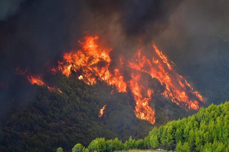 Bosbrand bedreigt Griekse Olympia, bakermat van Olympische ...