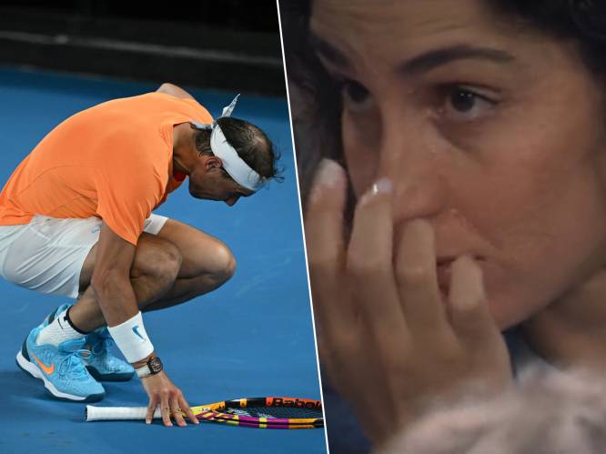 “Ik ben mentaal kapot”: Nadal tot twee maanden uit met nieuwe blessure tijdens exit op Australian Open, echtgenote kan tranen niet bedwingen