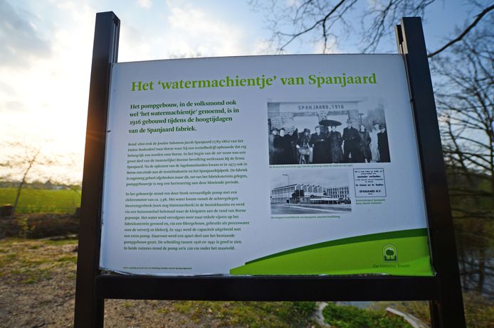 Informatiebord bij Spanjaardgemaal