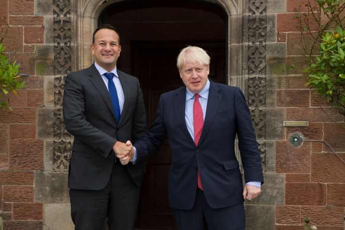 Leo Varadkar met Boris Johnson.