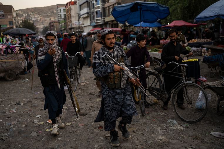 Binnen het talibanregime ontstond een fikse ruzie kort nadat een regering was gevormd Beeld AP