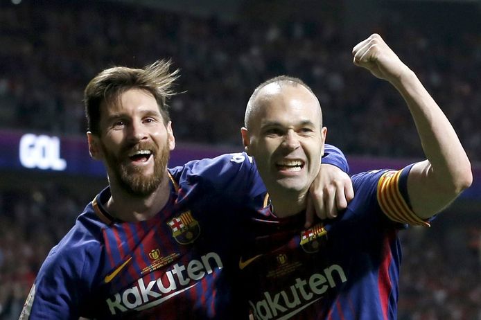 Messi en Iniesta.