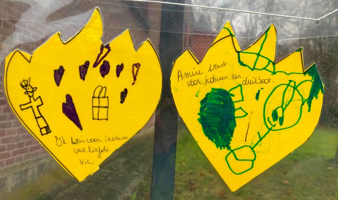 De kerstwensen van de kinderen.