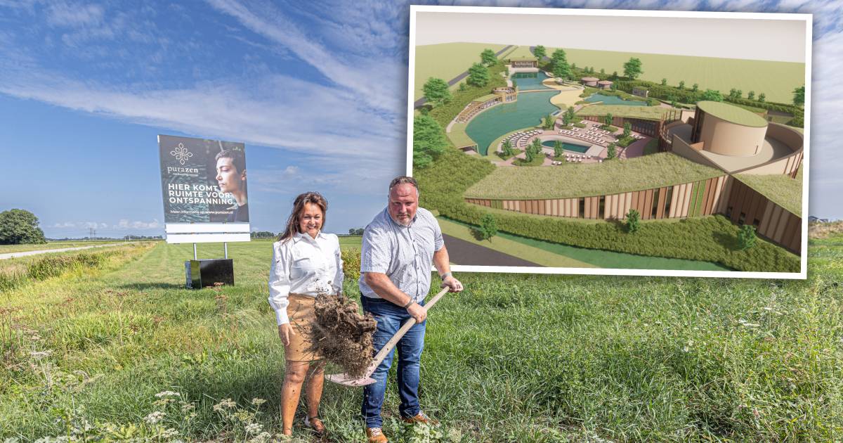 Dit enorme wellnesscentrum verrijst aan de rand van Zwolle