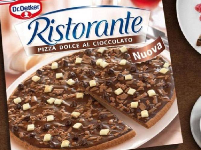 Pizza met chocolade: Dr. Oetker combineert het beste van twee werelden