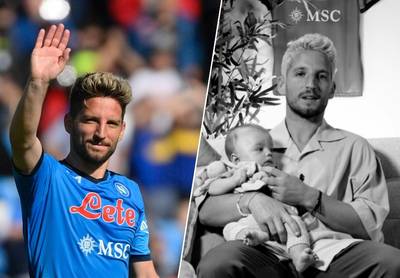 Dries Mertens neemt met baby Ciro op de schoot afscheid van Napoli: “Ik ga mijn huis hier houden, zodat ik altijd naar mijn thuis kan terugkeren”