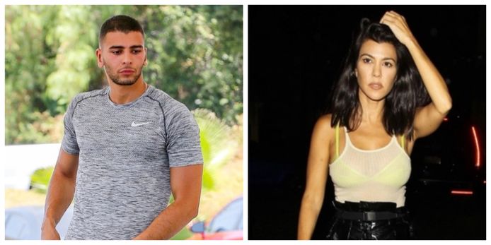 Younes Bendjima en Kourtney Kardashian.