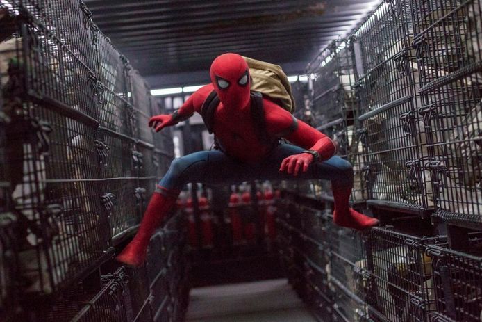 Tom Holland in Spider-Man: Homecoming.