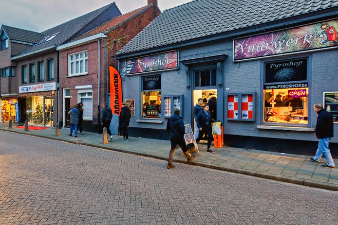 In Baarle-Hertog, een Belgische enclave in Nederland, lopen Nederlandse en Vlaamse klanten altijd al door elkaar.
