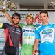 Ritwinnaar Ronde Oostenrijk krijgt salami en unieke podiumfoto erbovenop