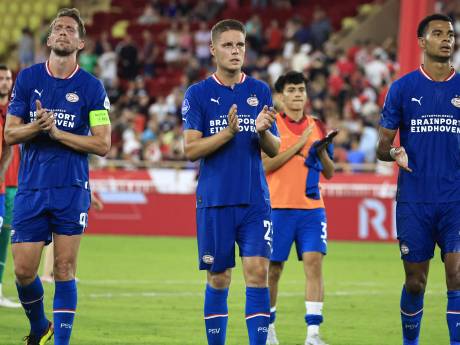 PSV begint jacht op groepsfase Champions League met zwaarbevochten gelijkspel in Monaco