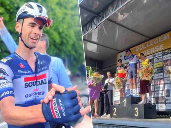 Feest bij Soudal-Quick.Step: jonge Vangheluwe (21) houdt aanstormende Merlier nipt af in Gullegem