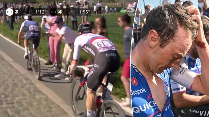 Yves Lampaert n'a toujours pas de nouvelles du spectateur imprudent qui l'a fait tomber à Paris-Roubaix: “Aucune idée de qui est ce type”