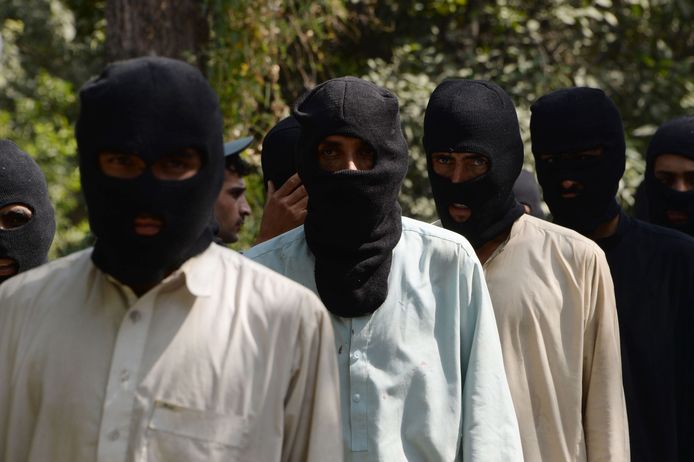 Leden van de taliban in Afghanistan.