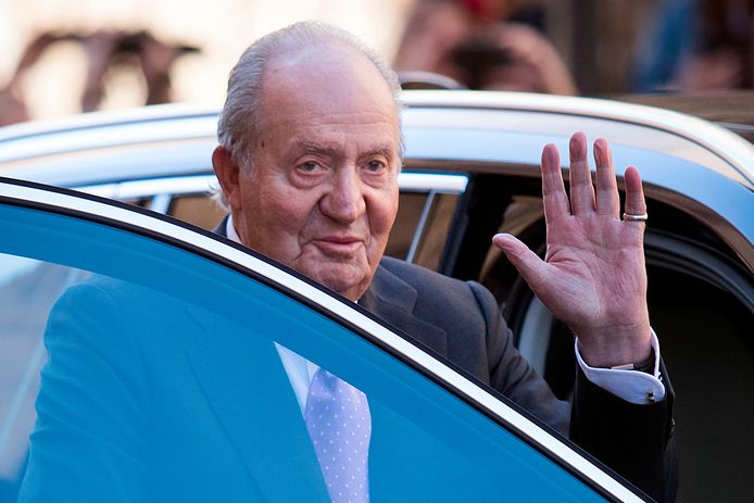 De voormalige koning Juan Carlos I.