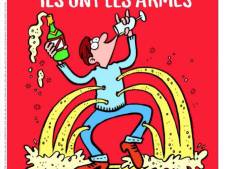 La Une de Charlie Hebdo: "On les emmerde, on a le champagne"