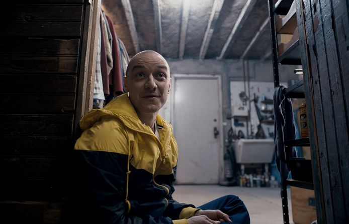 James McAvoy in een scène van Split.