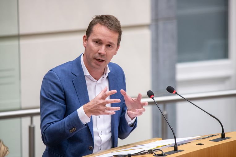 Vlaams minister van Economie Jo Brouns: 'We willen paal en perk stellen aan recreatieve en esoterische opleidingen.' Beeld BELGA