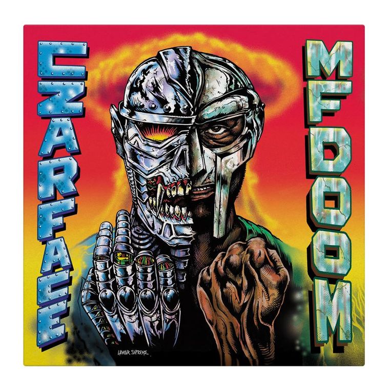 Op 'Czarface Meets Metalface' torent MF Doom hoog boven de concurrentie uit. Beeld rv