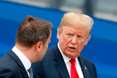 Trump: Navo-landen moeten twee keer zoveel besteden aan Defensie