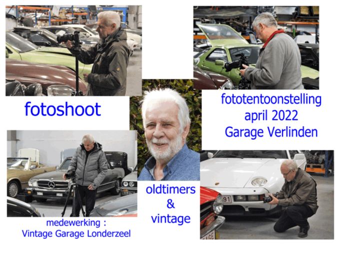 Duffel tentoonstelling in garage